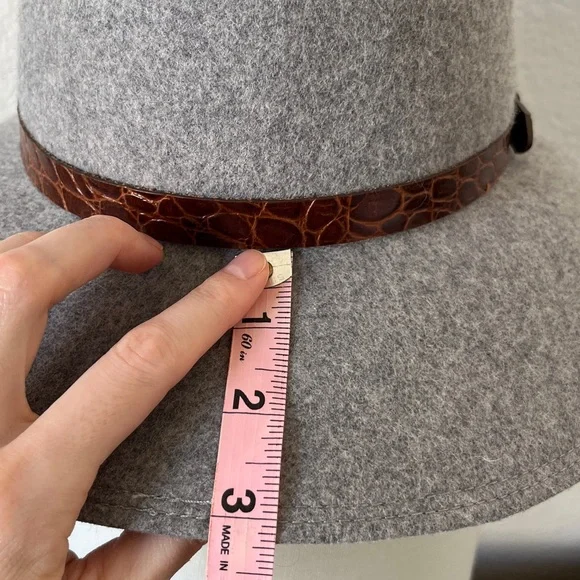 Eric Javits Franny Wool Fedora EUC